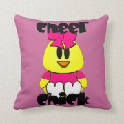 Cheerleading Chick Pillows