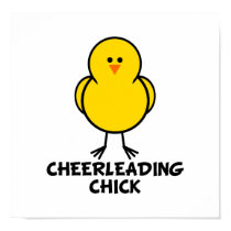 Cheerleading Chick posters