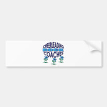 Cheerleading Coaches Rock Gifts Bumper Stickers