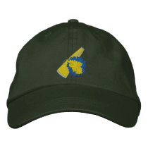 Cheerleading embroidered hats