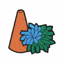 Cheerleading embroidered shirts