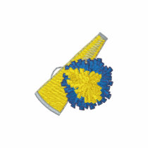 Cheerleading embroidered shirts