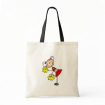 Cheerleading Girl Stick Figure Bag