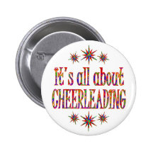 CHEERLEADING PINBACK BUTTONS