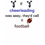 Cheerleading quote shirt