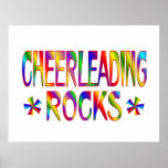 Cheerleading Rocks Poster