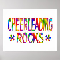 Cheerleading Rocks Poster