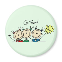 Cheerleading Squad T-shirts and Gifts magnets by stick_figures Cheerleading Squad T-shirts and Gifts magnets