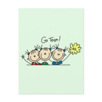 Cheerleading Squad T-shirts and Gifts postcards
