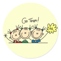 Cheerleading Squad T-shirts and Gifts stickers
