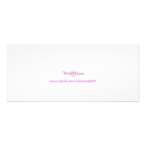 cheerleading ticket invite