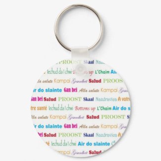 Cheers_Around The World keychain