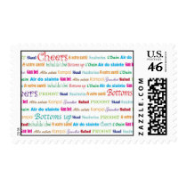 Cheers_Around The World Postage postage