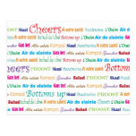 Cheers_Around The World Postcard