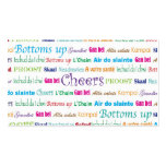Cheers_Around The World_wine & spirits Business Card Template