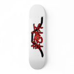 "Cheers" fuji white model Custom Skate Board