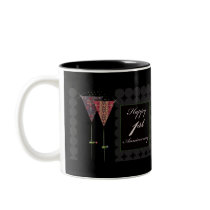 Cheers - Happy 1st Anniversary mugs