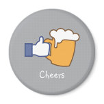 Cheers Refrigerator Magnet