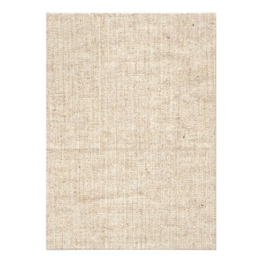 Cheers Rustic Burlap Retirement Party Invitations