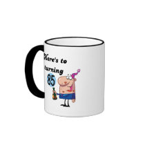 Cheers to 85 Birthday Tshirts and Gifts Mugs