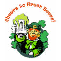 cheers to green beers t-shirts
