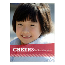 Cheers To The New Year Postcard