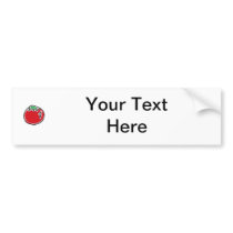 Cheery Cherry Tomato Bumper Sticker