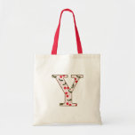 Cheery Cherry Y Tote Bags