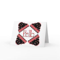 Cheery Hello cards