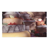 Cheese and fruit business cards