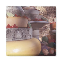 Cheese and fruit magnets