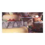 Cheese and fruit photo cards