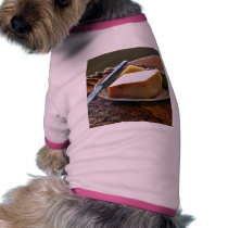 Cheese And Strawberry On Palte Still Life Photo pet clothing