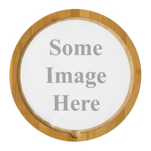 Cheese Boards template Round Cheese Board Zazzle