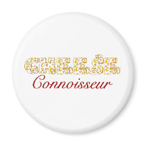 Cheese connoisseur magnets by Coolkidstees Cheese connoisseur magnets
