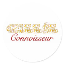 Cheese connoisseur sticker