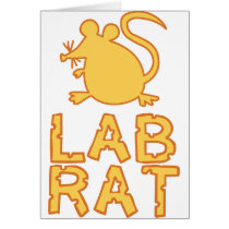 Cheese Lab Rat Card