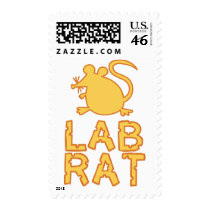 Cheese Lab Rat postage