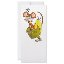 Cheese Monkey Rack Card Template