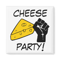 Cheese Party Refrigerator Magnet