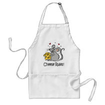 Cheese Rules apron
