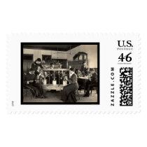 Cheese Study at the Hampton Institute, VA 1899 Stamps