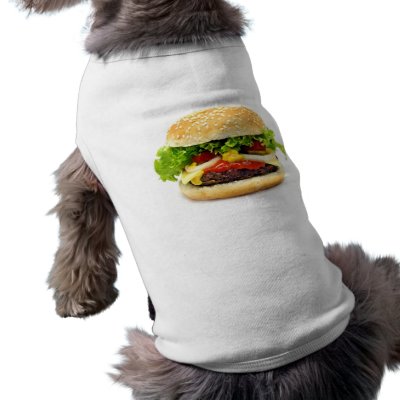 Cheeseburger pet clothing