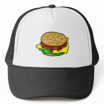 cheeseburger hats by prawny cheeseburger hats