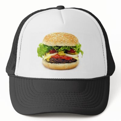 Cheeseburger hats