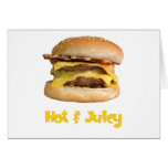 Cheeseburger - Hot & Juicy cards