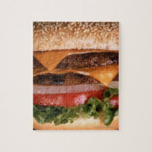 Cheeseburger Jigsaw Puzzle