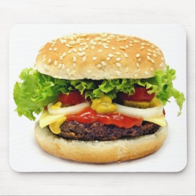 Cheeseburger Mousepad