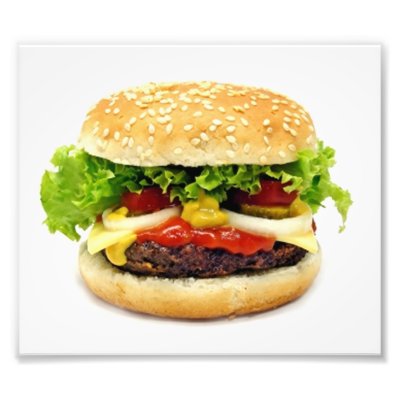 Cheeseburger photography