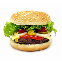 Cheeseburger Acrylic Cut Out